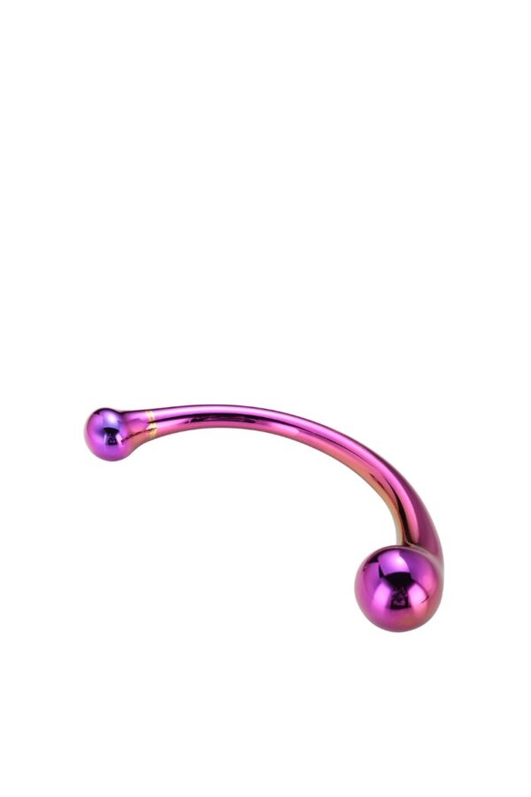 Glamour Glass Curved Wand - Kaareva lasisauva, pieni
