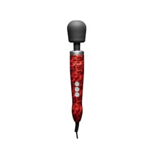 Doxy – Die Cast Wand Massager Ruusukuvioitu