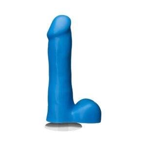 Slim Dong with Balls & Vac-U-Lock Cup, Sininen