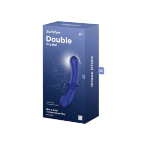 Satisfyer - Double Crystal, Sininen