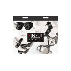 Sinful - Bondage Kit, Musta 2